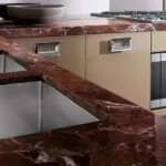 Red Marble Countertops